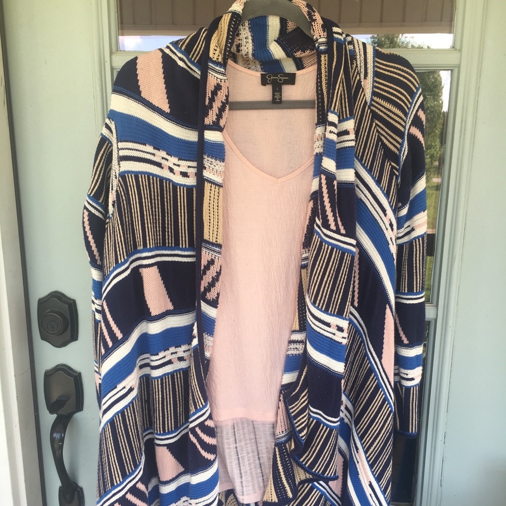 Jessica Simpson high low blouse